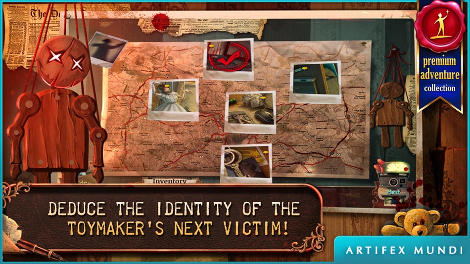 #5. Deadly Puzzles: Toymaker (iOS) 由: Artifex Mundi S.A.