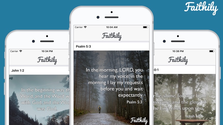 Faithily - Daily Bible Quotes