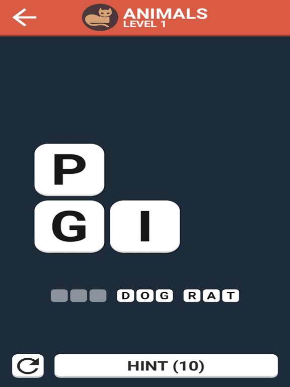 Word Quiz Game - Guess & Search Riddle Picture iPad screenshot