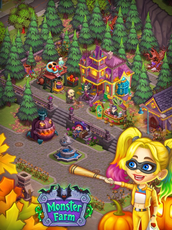 Скачать игру Monster Farm: Ферма - Хэллоуин