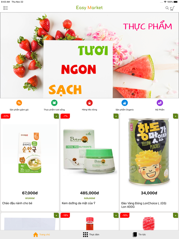 Screenshot #4 pour Easy Market - Đi chợ tại nhà