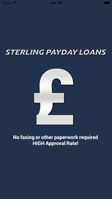Screenshot #1 pour Sterling Payday Loans