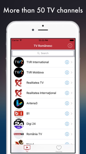 TV Românesc - Romanian TV live on the App Store