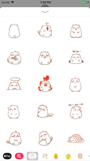 Fat Piggy Cute Stickers(圖3)-速報App