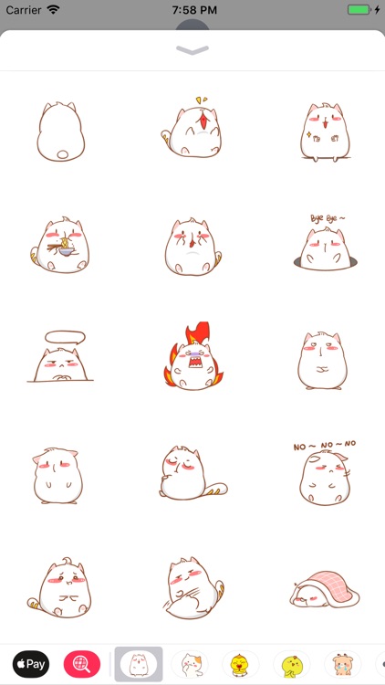 Fat Piggy Cute Stickers