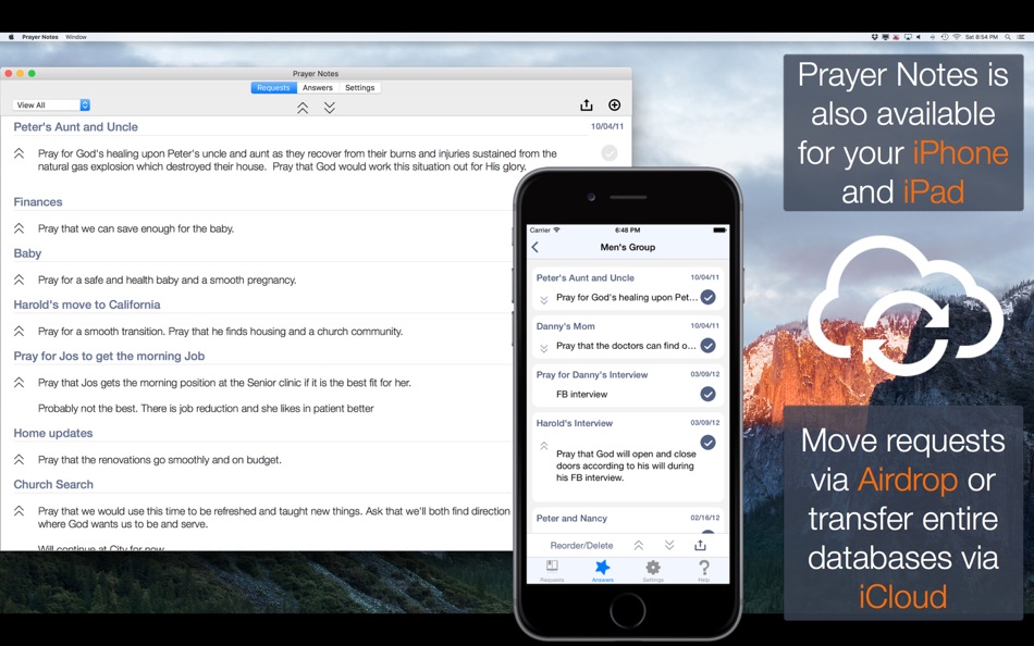 Prayer Notes PRO: Ask Receive - 5.0.0 - (macOS)