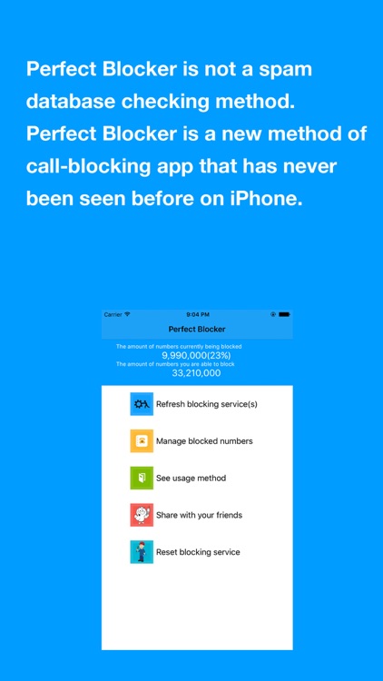 Perfect Blocker - Call Blocker