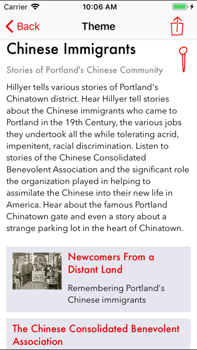 PDX Social History Guide iPhone screenshot 5 - Education app