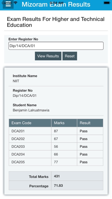 Mizoram Higher & Technical Edu screenshot 4