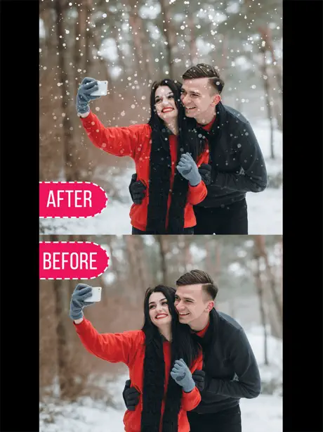 Snow Effect Photo Editor