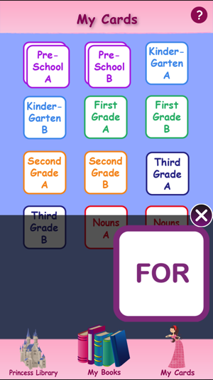 Princesses Learn Sight Words(圖4)-速報App