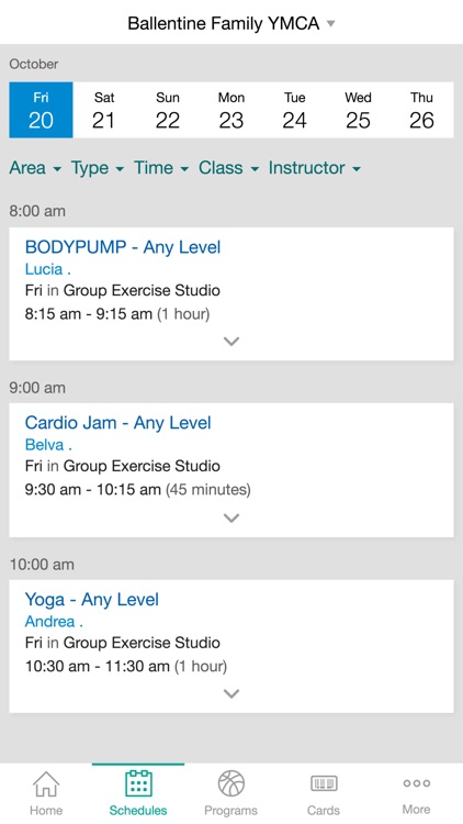 YMCA of Columbia screenshot-3