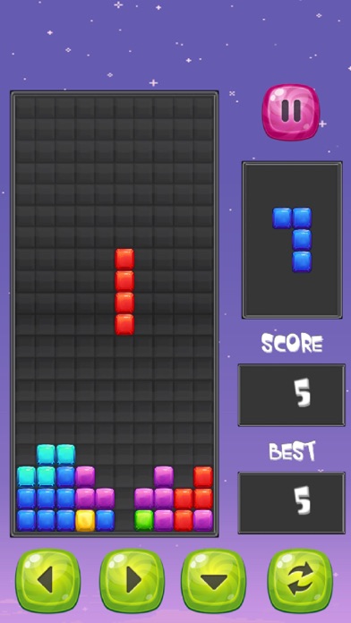 Classic Brick Game for Tetris screenshot 2