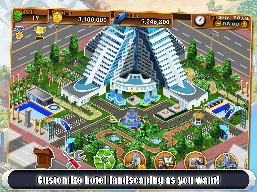 Hotel Tycoon2 HD screenshot 2