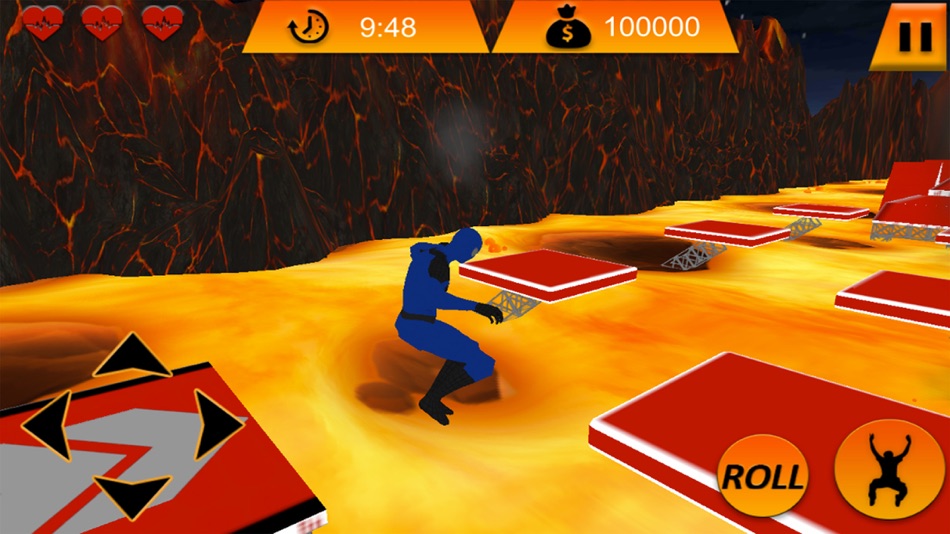 #5. American Ninja Obstacle Course: Lava Game (iOS) 由: OZITECH - GAMES