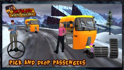 Screenshot #2 pour Tuk Tuk Auto Winter Rickshaw