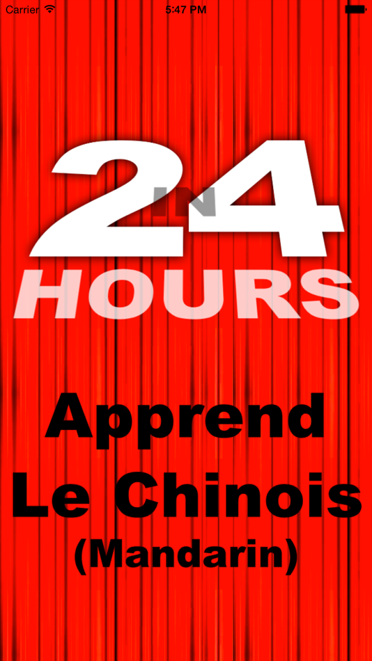 En 24 Heures le chinois - 1.8 - (iOS)