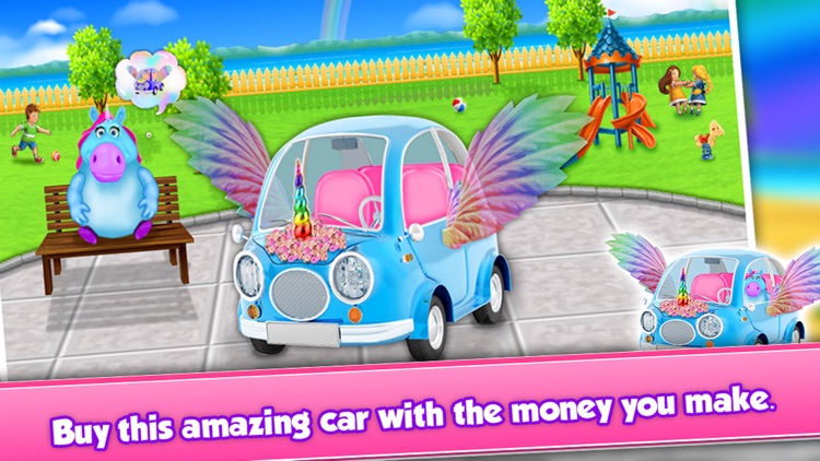 Fat Unicorn Cotton Candy Shop screenshot-3