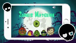 Zombie Head Matching Find The Pair screenshot #1 for iPhone