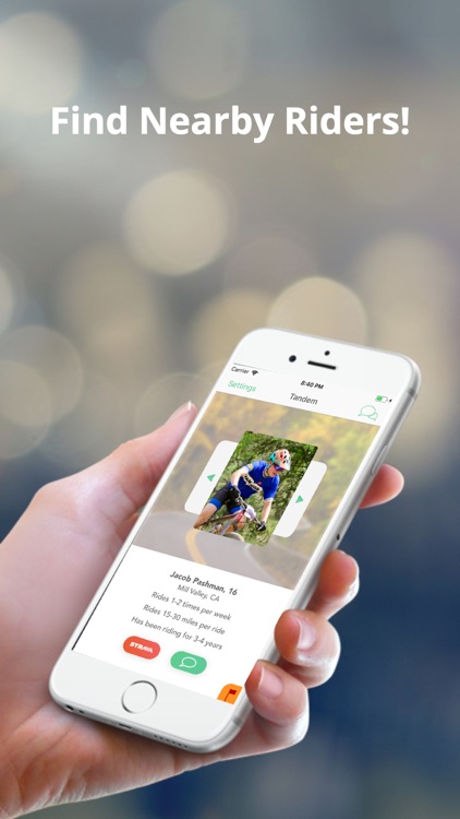 Tandem - Find Riders Nearby