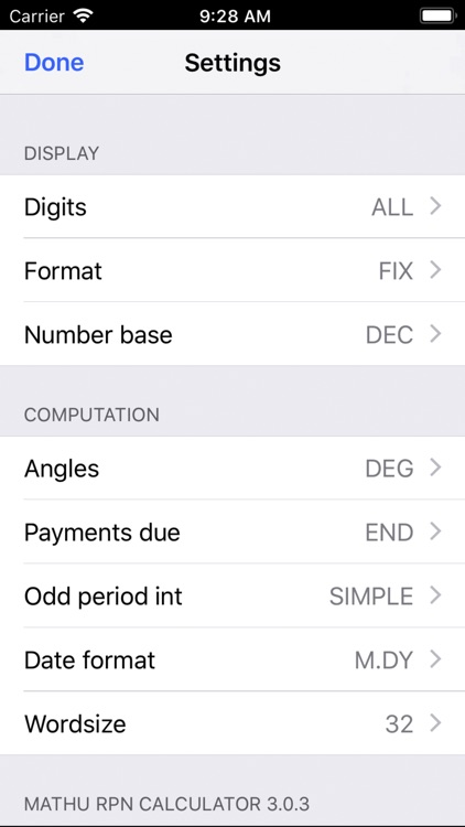 MathU RPN Calc