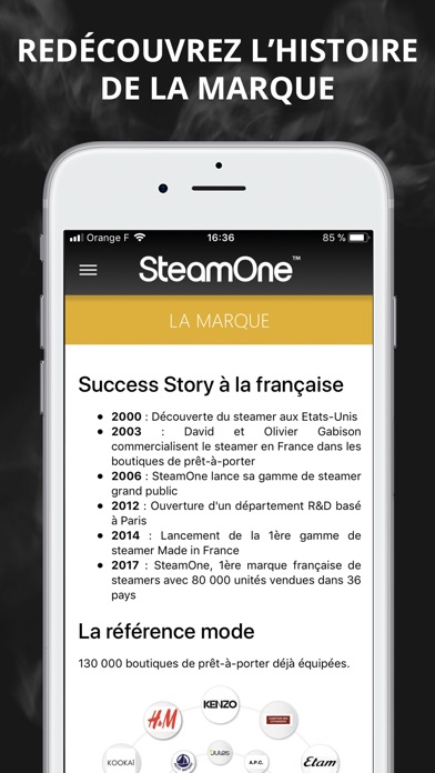 SteamOne, défroisseur vapeur screenshot 4