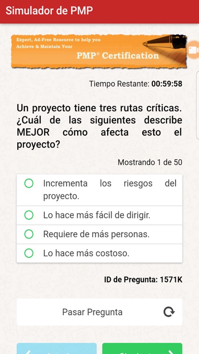 PMP - PERU EXAM screenshot 4