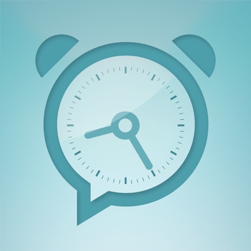 TalkClok. Talking alarm clock. Icon