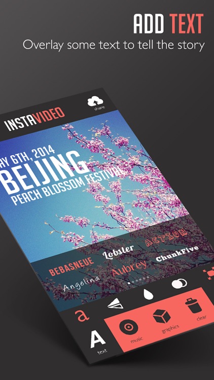 Add Words to Video+: Movie Text Editor