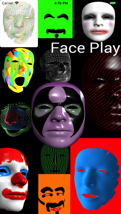 Screenshot #1 pour Face Play: The AR Mask Creator