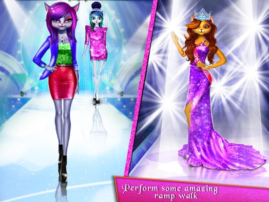 My Kitty Fashion Show Salon screenshot 2