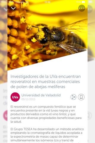 UVa App U. de Valladolid screenshot 2