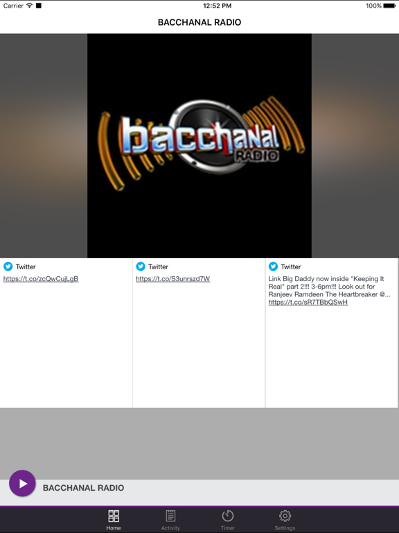 Screenshot #4 pour BACCHANAL RADIO