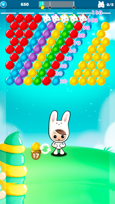 Screenshot #2 pour Bubble Blast Bunny - Classic Pop Shooter