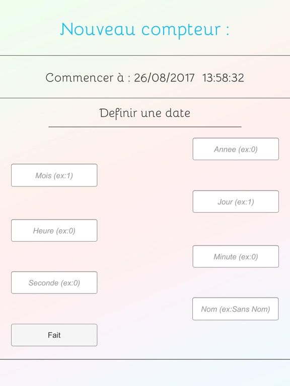 Screenshot #4 pour CDj : Compteur De Jours Lite
