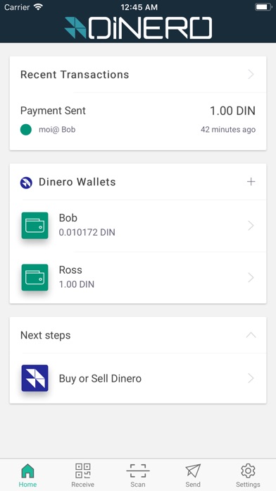 Dinero Wallet screenshot 3