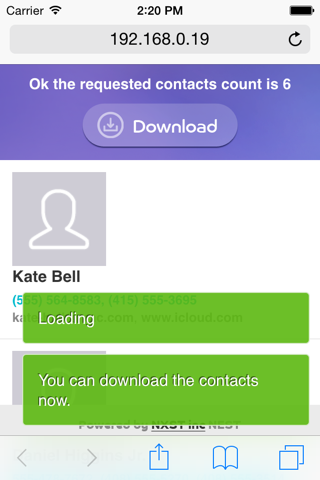 Contacts Shipping screenshot 4