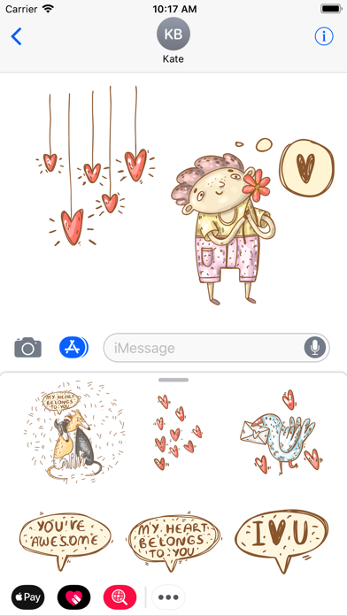 All you need is love emoji screenshot 2