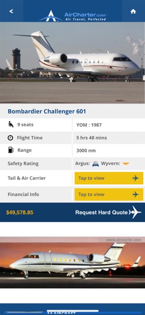 AirCharter Smarter Private Jet(圖6)-速報App