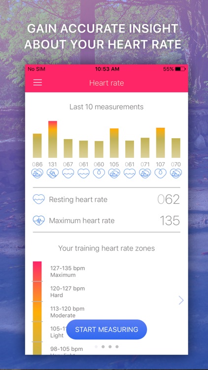 Heart Rate Monitor: EKG Pulse Tracker for Cardio
