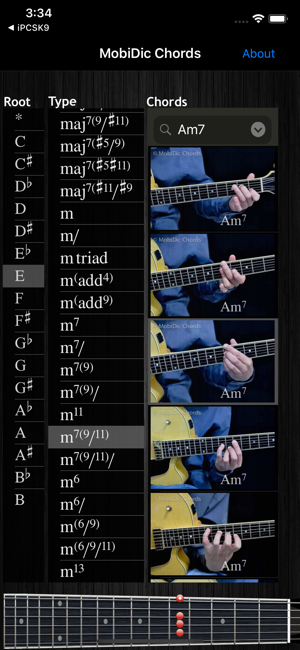 ‎MobiDic Guitar Chords Screenshot