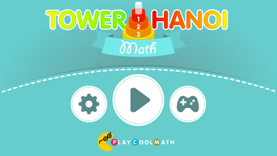 #1. Math Tower of Hanoi (iOS) 由: Denis Sokolov