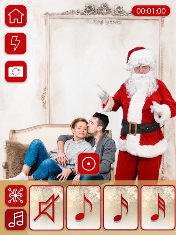 Screenshot #5 pour Faire une vidéo avec Père Noel