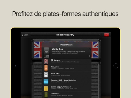 Screenshot #6 pour AmpKit - Guitar amps & pedals