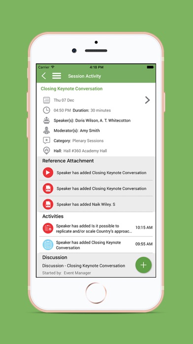 Conference Event App screenshot 4