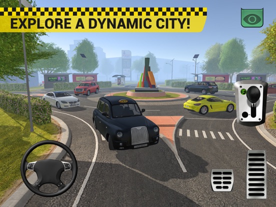 Screenshot #6 pour Taxi Cab Driving Simulator