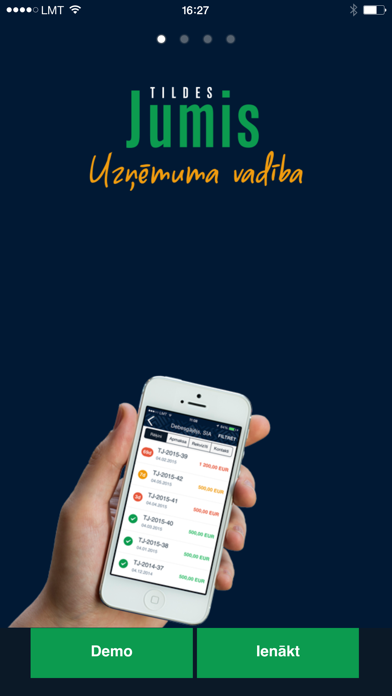 How to cancel & delete Tildes Jumis – Uzņēmuma vadība from iphone & ipad 1