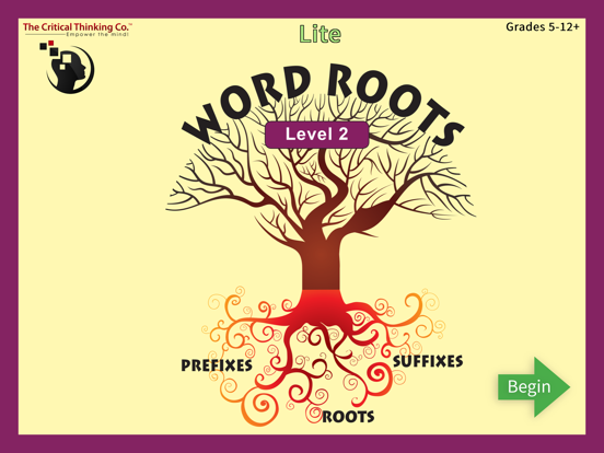 Screenshot #4 pour Word Roots Level 2 Lite