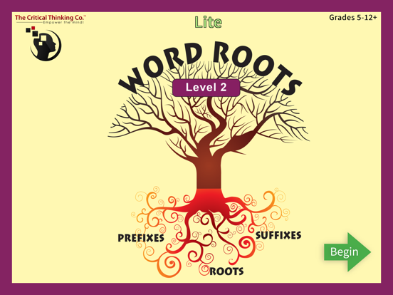 Word Roots Level 2 Liteのおすすめ画像1