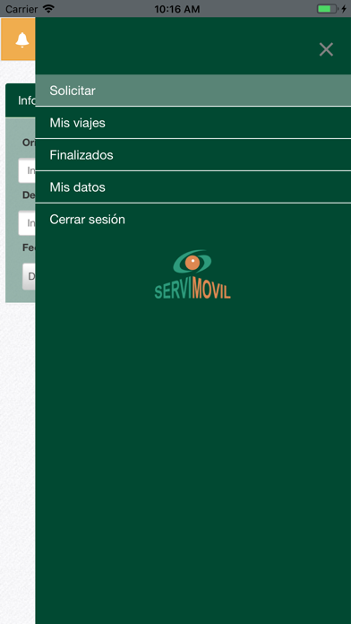 Radiotaxi ServiMóvil screenshot 3